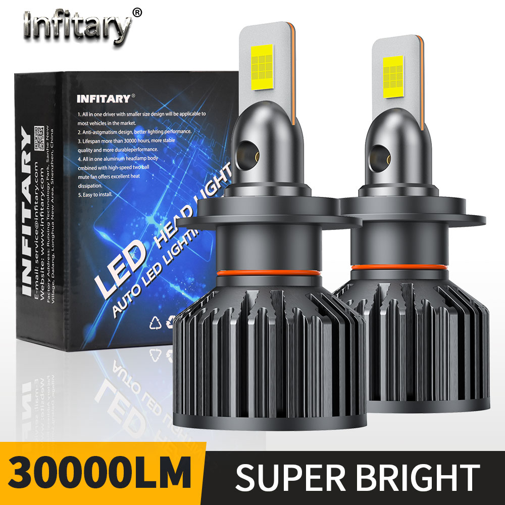 Car Led Headlight 9005 9006 - Infitary 고출력 110W H7 LED 헤드라이트