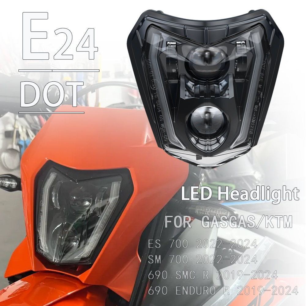 Motorcycle Led Headlight Bulb H4 - KTM 690 SMC 엔듀로 R 가스가스