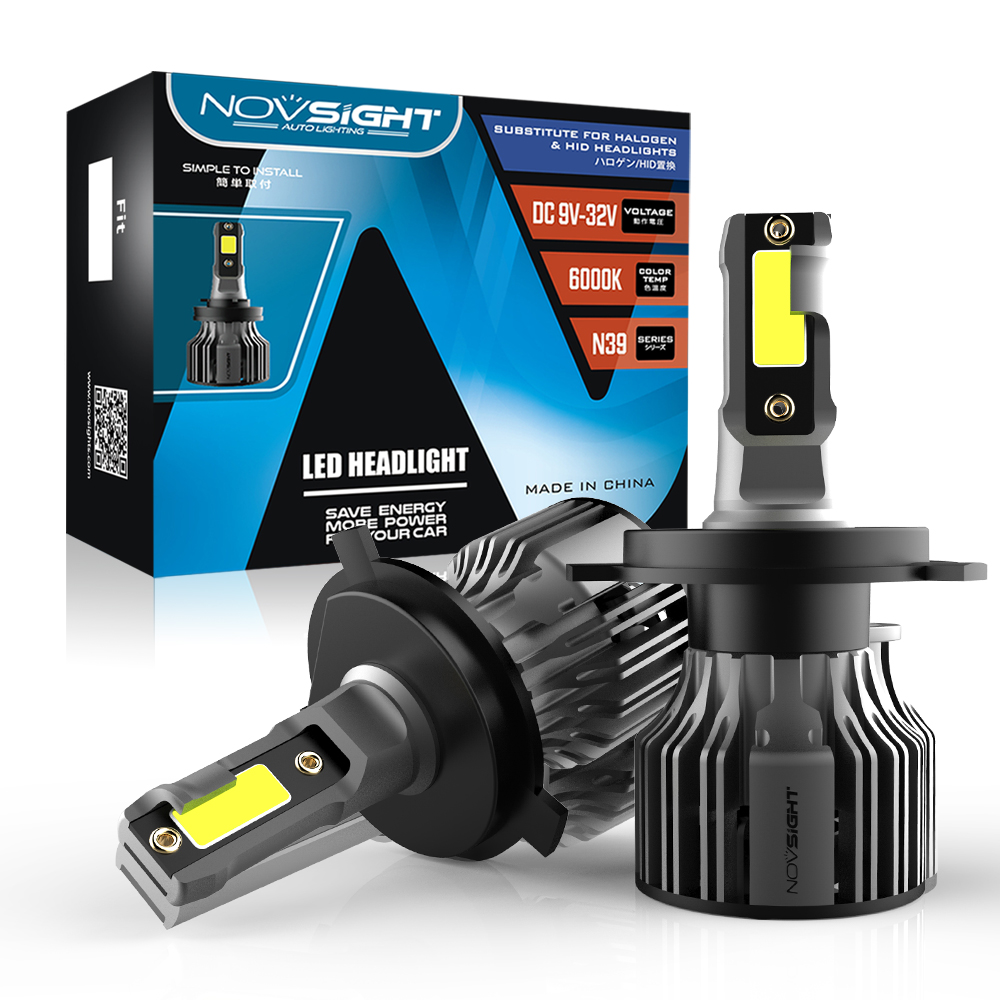Car Led Bulb H1 H3 H8 H11 - NOVSIGHT-자동차 헤드라이트 Led H4 H1 H3