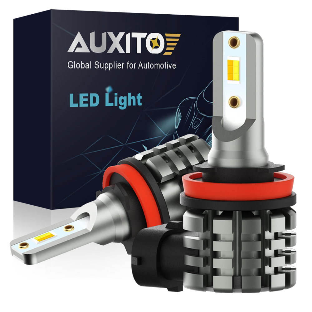 Led Fog Light H11 3000K Yellow - AUXITO 듀얼 컬러 스위치백 LED 안개등