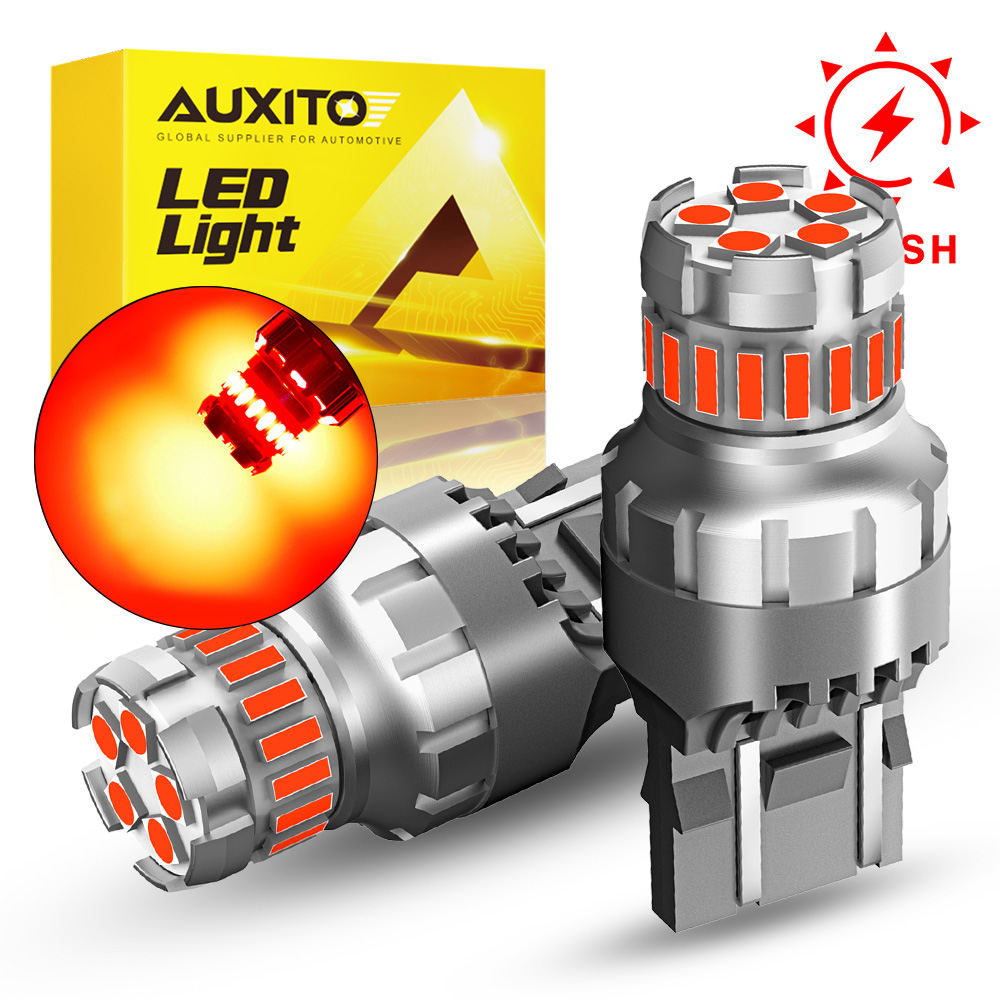 Led Tail Light Bulb Canbus - 2PCS 플래시 스트로브 T20 7443 W21/5W