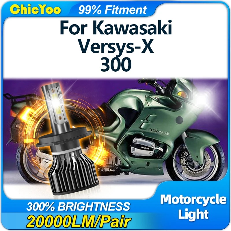 Led Headlight H4 Hi Lo 120W - 120W H4 오토바이 LED 헤드라이트 20000LM