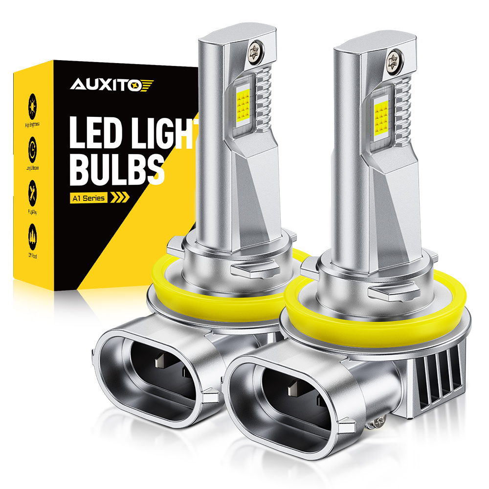 Led Headlight 6500K White 12000Lm - AUXITO 2개 12000LM H11 H8 H9