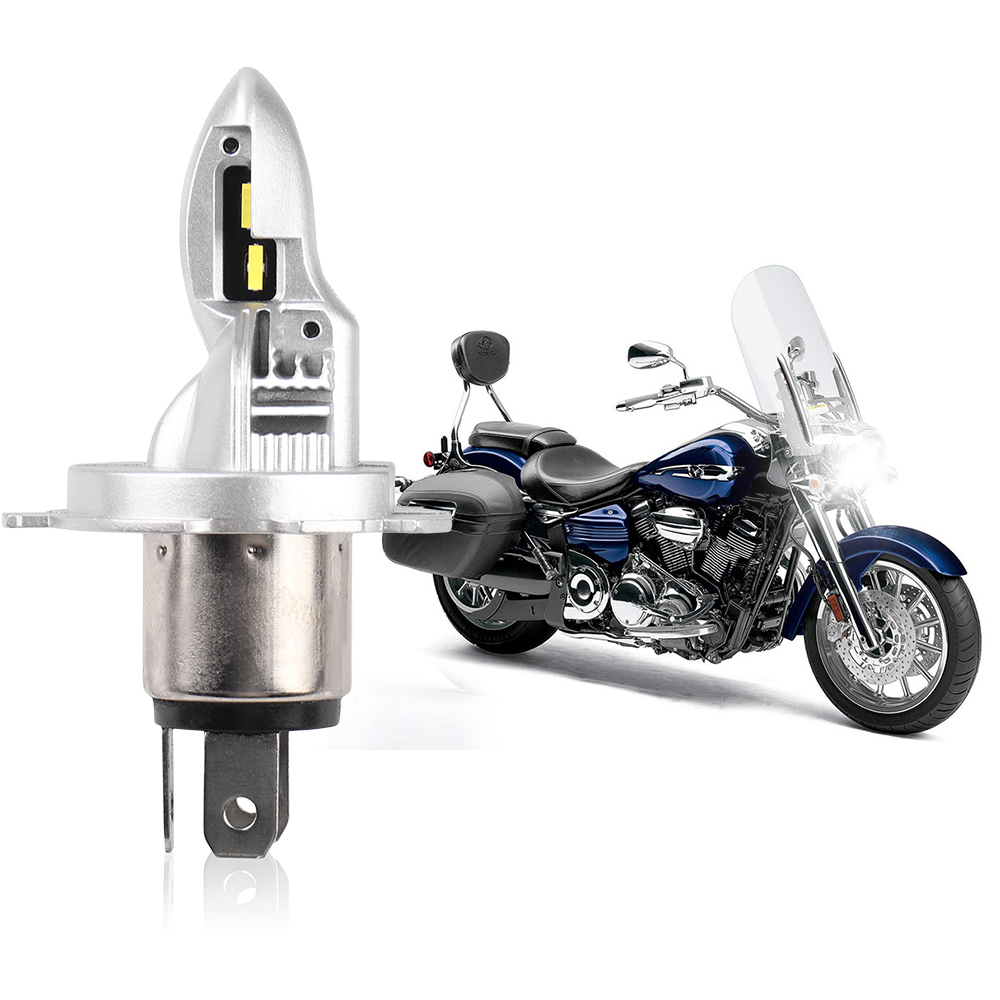 Motorcycle Led Headlight Bulb H4 - 1PC H4 H7 LED 오토바이 헤드