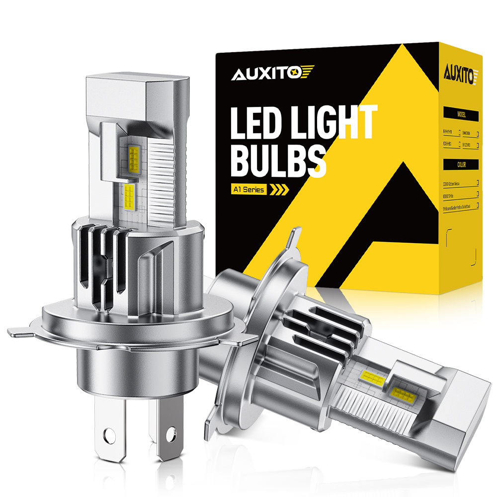 Led Headlight 6500K White 12000Lm - AUXITO 2개입 H4 HB2 LED 헤드라이트