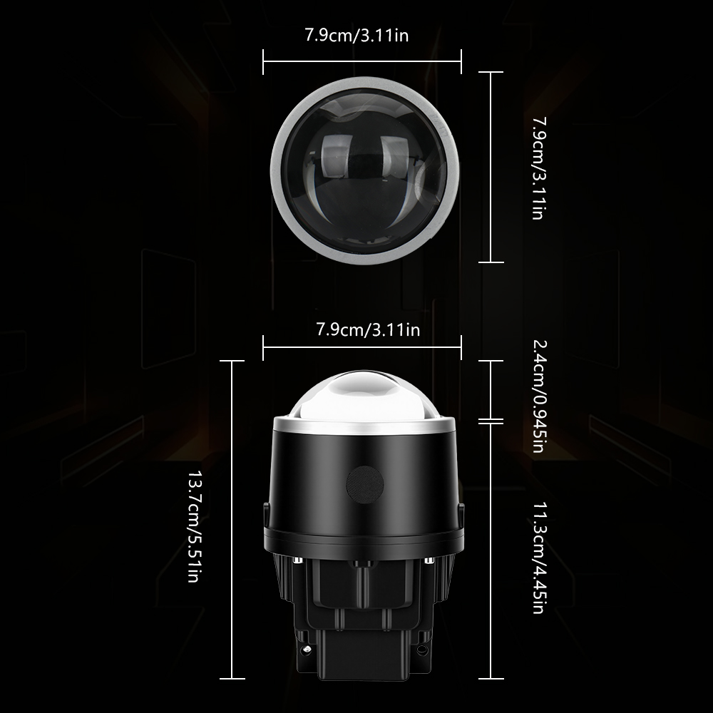 새로운 3.0인치 바이프로젝터 렌즈 안개등(브래킷 포함 - Led Fog Light H11 3000K Yellow 리뷰 및 가격