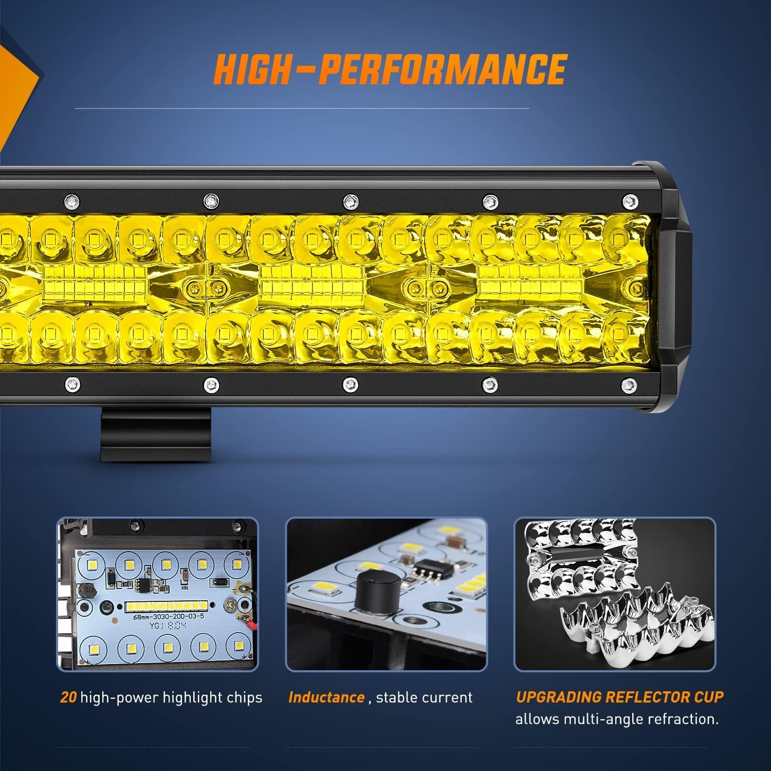 닐라이트 12인치 앰버 LED 라이트 바 240W 트리 - Led Work Light Bar 12 Inch Offroad 리뷰 및 가격