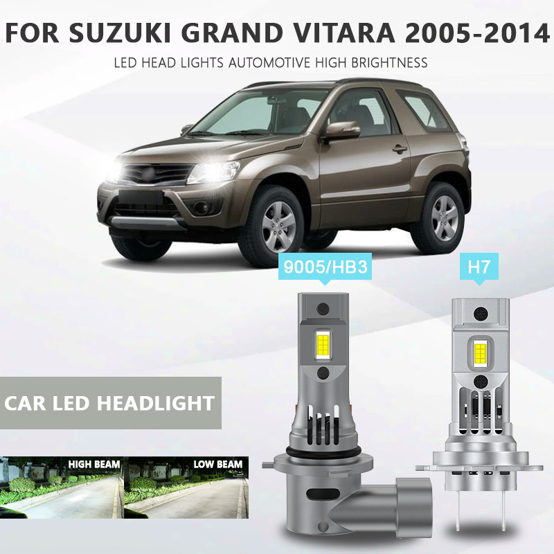 스즈키 그랜드 비타라 2005-2010 2011 201 - Led Headlight Bulb H7 20000Lm 리뷰 및 가격