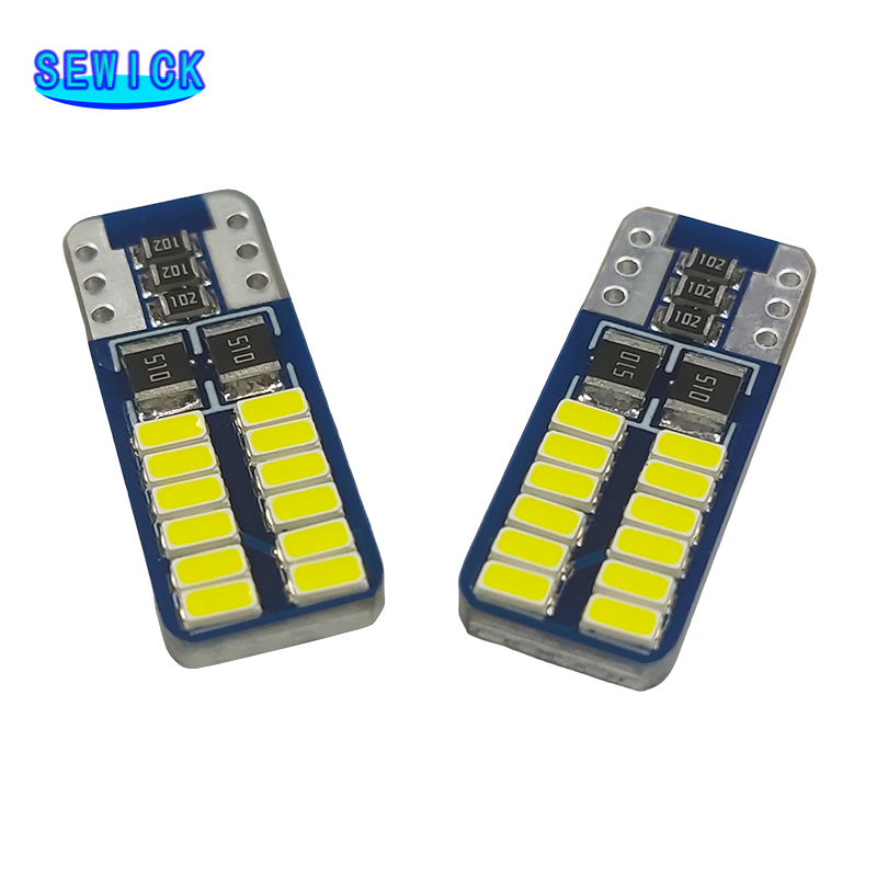 100개 T10 W5W LED 테일 라이트 3014 2 - Led Tail Light Bulb Canbus 리뷰 및 가격