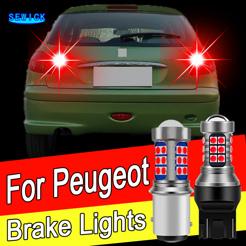 2pcs 액세서리 LED 브레이크 스톱 라이트 테일 전 - Led Tail Light Bulb Canbus 리뷰 및 가격