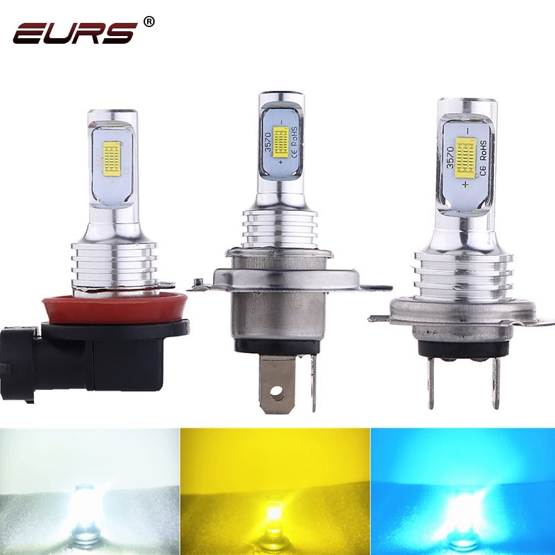 EURS 2PCS H7 Led 안개등 H4 H1 Led - Led Fog Light H11 3000K Yellow 리뷰 및 가격