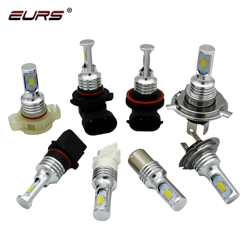 EURS 2PCS H7 Led 안개등 H4 H1 Led - Led Fog Light H11 3000K Yellow 리뷰 및 가격