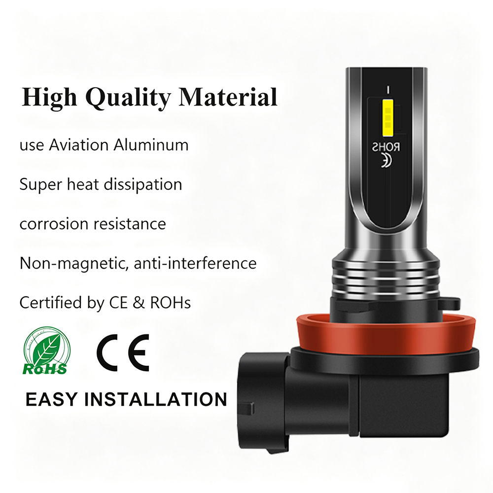 H11 LED 램프 자동차 전방 안개등 3000K 옐로 - Led Fog Light H11 3000K Yellow 리뷰 및 가격