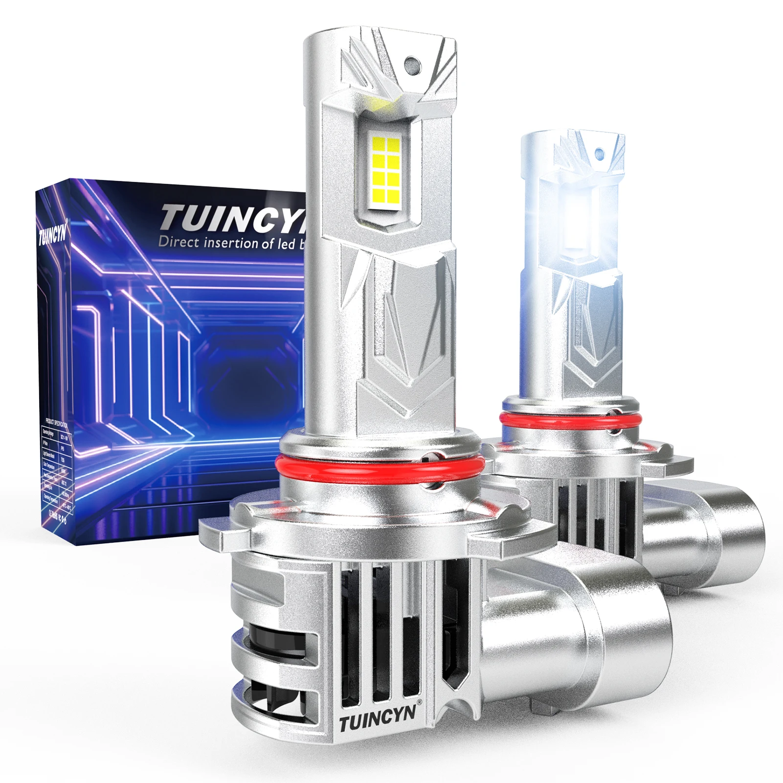 TUINCYN 2개 9005 9006 LED 자동차 헤 - Car Led Headlight 9005 9006 리뷰 및 가격