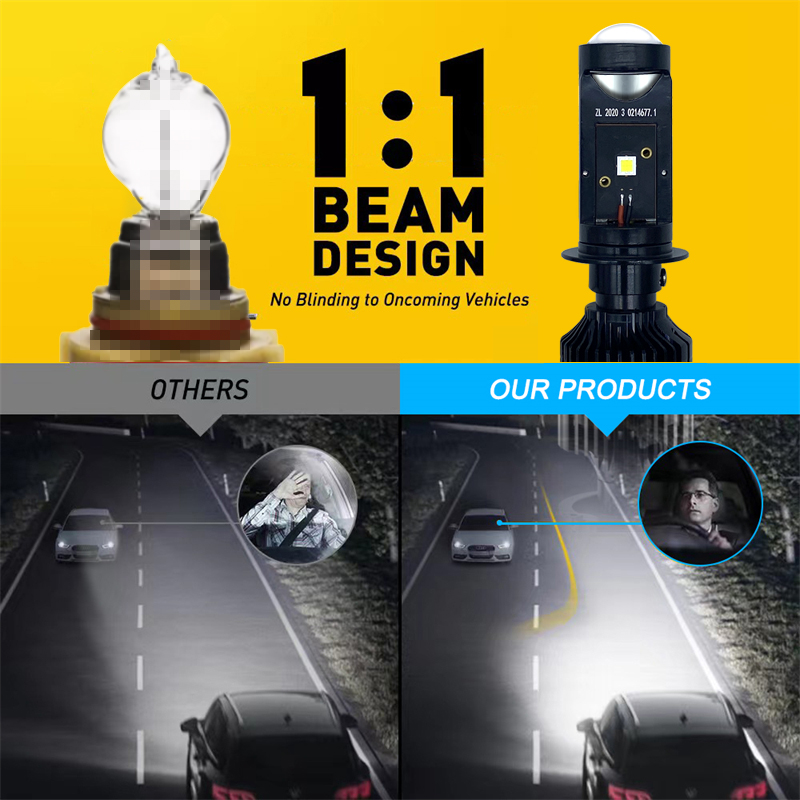 Canbus 램프 H4 H7 LED Y10 슈퍼 미니  - Laser Led Headlight Projector Lens 리뷰 및 가격